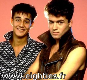 Années 80, 80's, eighties, George Michael, Andrew Ridgeley, wham, musique, top 50, Marc toesca, hit, souvenir, nostalgie