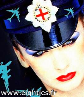 ANNEES 80, 80's, eighties, Boy George, culture club, musique, Top 50, Marc toesca, nostalgie, souvenirs, hit, mode, look, maquillage