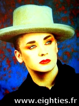 ANNEES 80, 80's, eighties, Boy George, culture club, musique, Top 50, Marc toesca, nostalgie, souvenirs, hit, mode, look, maquillage