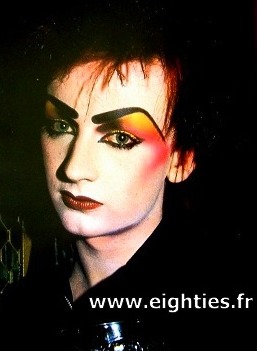 ANNEES 80, 80's, eighties, Boy George, culture club, musique, Top 50, Marc toesca, nostalgie, souvenirs, hit, mode, look, maquillage