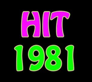 Années 80, 80's, eighties, hit-parade, 1981, musique, 45 Tours, marc Toesca, Top 50, classement, année, meilleures ventes, france