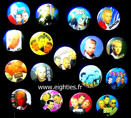 Années 80, 80's, eighties, Bros, Groupe, Top 50, Marc Toesca, Hit-parade, Matt Goss, Luke, goss, Craig logan, nostalgie, souvenirs, 