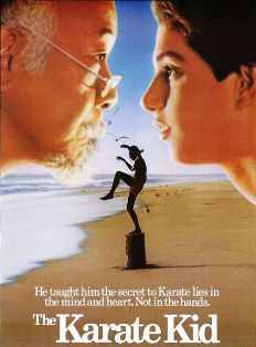 Années 80, 80's, eighties, film, movie, karaté kid, karate, ralph macchio, pat morita, souvenirs, Elisabeth Shue, nostalgie, cinéma, 1984