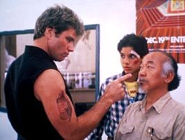 Années 80, 80's, eighties, film, movie, karaté kid, karate, ralph macchio, pat morita, souvenirs, Elisabeth Shue, nostalgie, cinéma, 1984