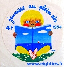 ANNEES 80, 80's, eighties, vignettes scolaires, timbres scolaires, autocollants ecole, souvenirs, nostalgie, JPA, école publique