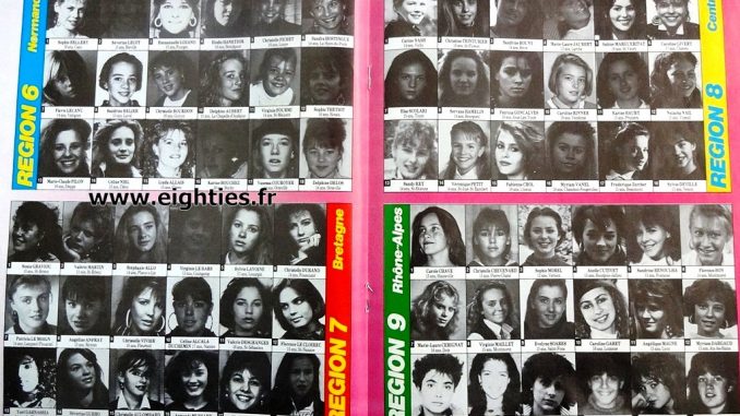 candidates Election Miss OK magazine années 80