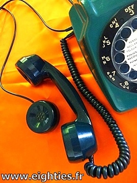 Années 80, 80's, eighties, téléphone, années 70, 70's, téléphone SOCOTEL, combiné, technologies, souvenirs, nostalgie