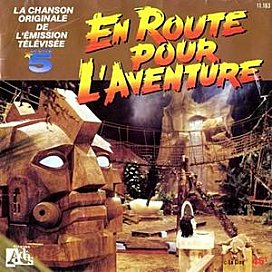 Années 80, 80's, eighties, Emission, En route pour l'aventure, La Cinq, Youpi l'école est finie, Michel Robbe, Banga, pub crocodile, pub couloir, jeu d'aventure, 1988, années 90