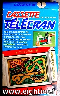 Cassette de jeux pour Télécran – Hello Vintage