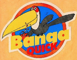 Banga quick boisson en poudre Tang des années 80