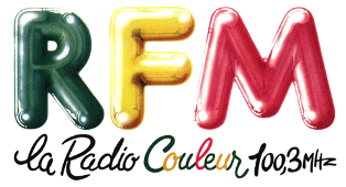 Logo radios libres RFM années 80