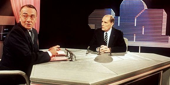 Plateau TF1 Yves Mourousi François Mitterrand Radios libres années 80