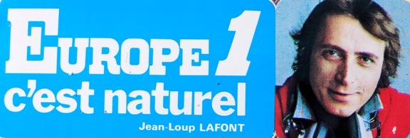 Autocollant Europe 1 Jean Loup Lafont