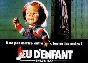 FIlm Chucky Jeu d'enfant années 80