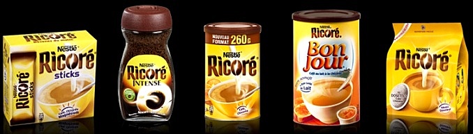 Café chicorée Ricoré BOITES années 90