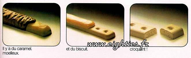 Pub chocolat Raider années 80 ancien Twix
