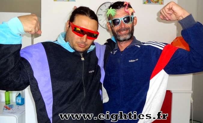 Survetements Adidas Tommy et Taram du site Eighties