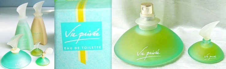 Parfum et eau de toilette Vie Privée Yves Rocher années 80