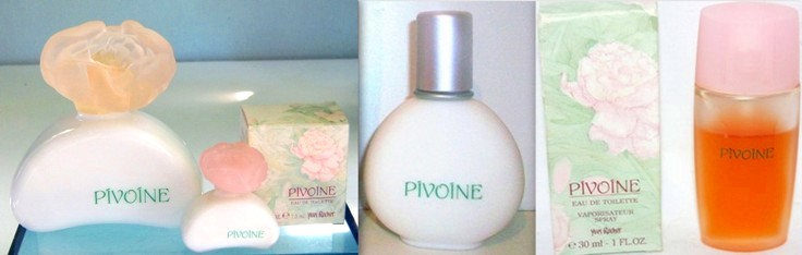 Parfum et eau de toilette Pivoine Yves Rocher années 90