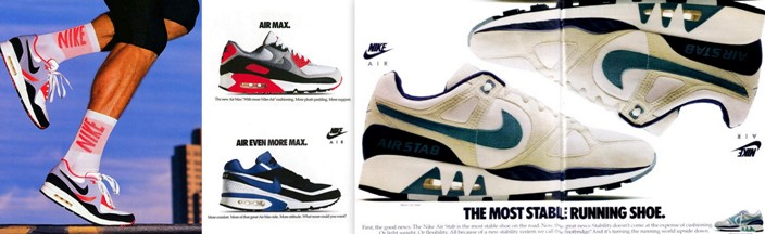 Nike air Max 1987 sneakers années 80