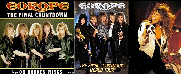 Европа последний отсчет. Группа Europe the Final Countdown. Плакат группы Европа. Европа группа последний отчет. Вокалист Europa Final Countdown.