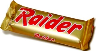 Raider chocolat années 80 ancien Twix