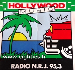 Autocollant NRJ Hollywood