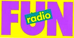 Logo radio libre Fun Radio années 80