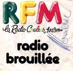Disque RFM Radio pirate années 80