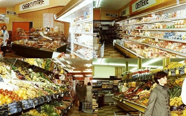 supermarché des années 80