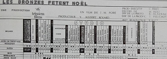 Projet Les Bronzés fêtent Noël Le Père Noël est une ordure années 80
