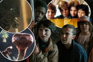 Sréie Stranger Things série hommage aux années 80 références ET Aliens Goonies
