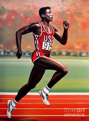 Carl Lewis 100 mètres jeux olympiques