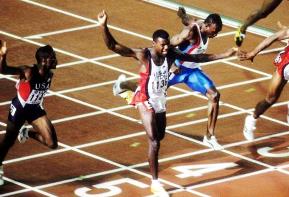 Carl Lewis Athlétisme années 80