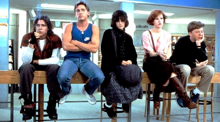 The Breakfast Club années 80