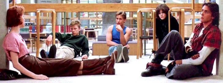 The Breakfast Club Brat Pack