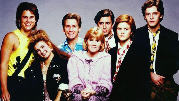 The Breakfast Club Brat Pack années 80