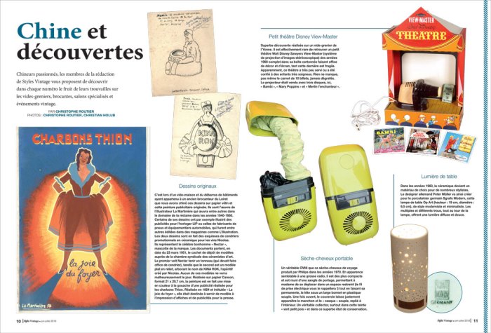 Styles Vintage 1 article Chine