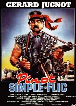 Affiche Pinot Simple Flic Années 80