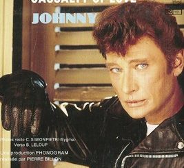 Pochette disque 45 tours Johnny Casualty of love